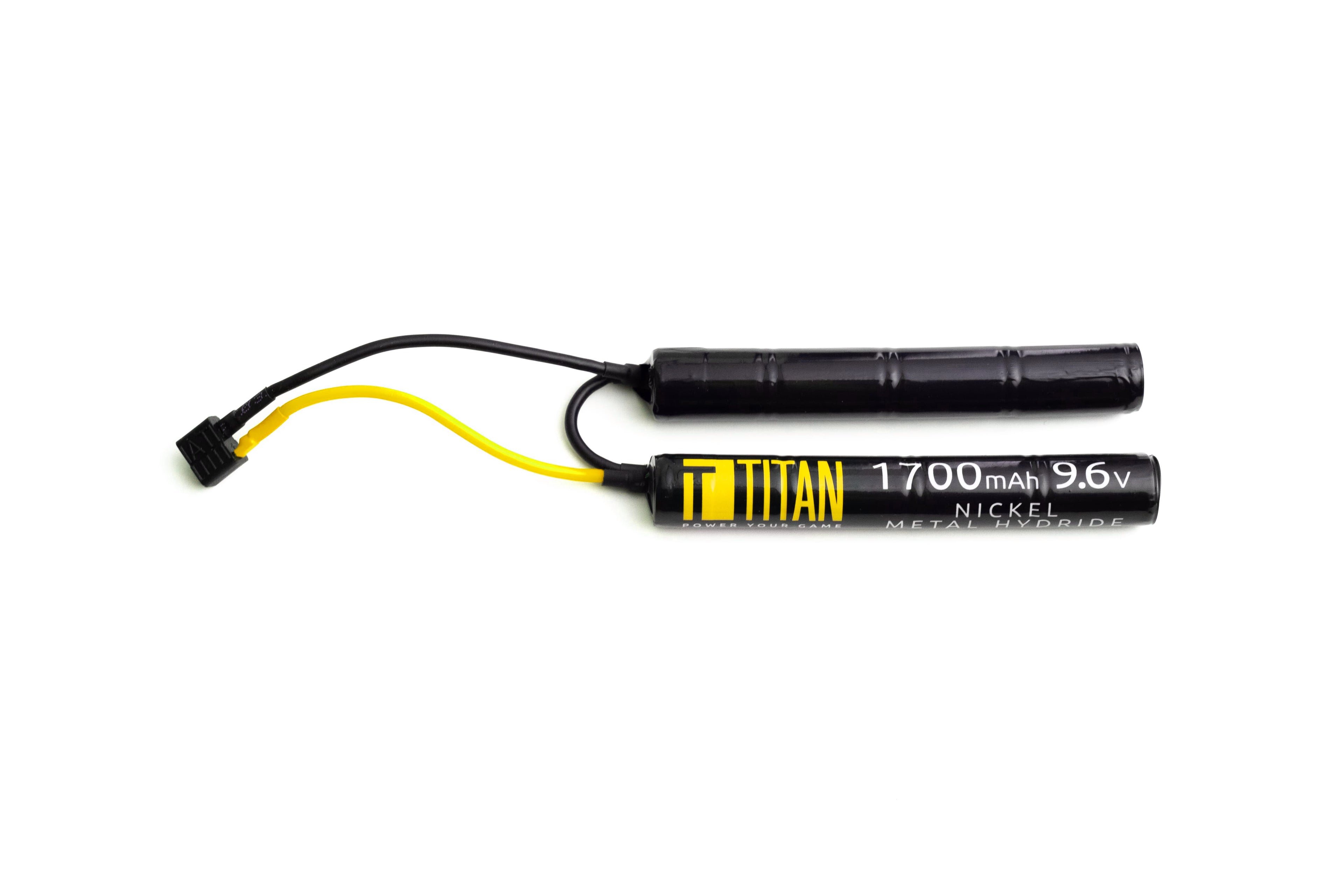 Titan NiMh 1700mAh 9.6v Nunchuck T-Plug (Deans) - Dealer - 3359