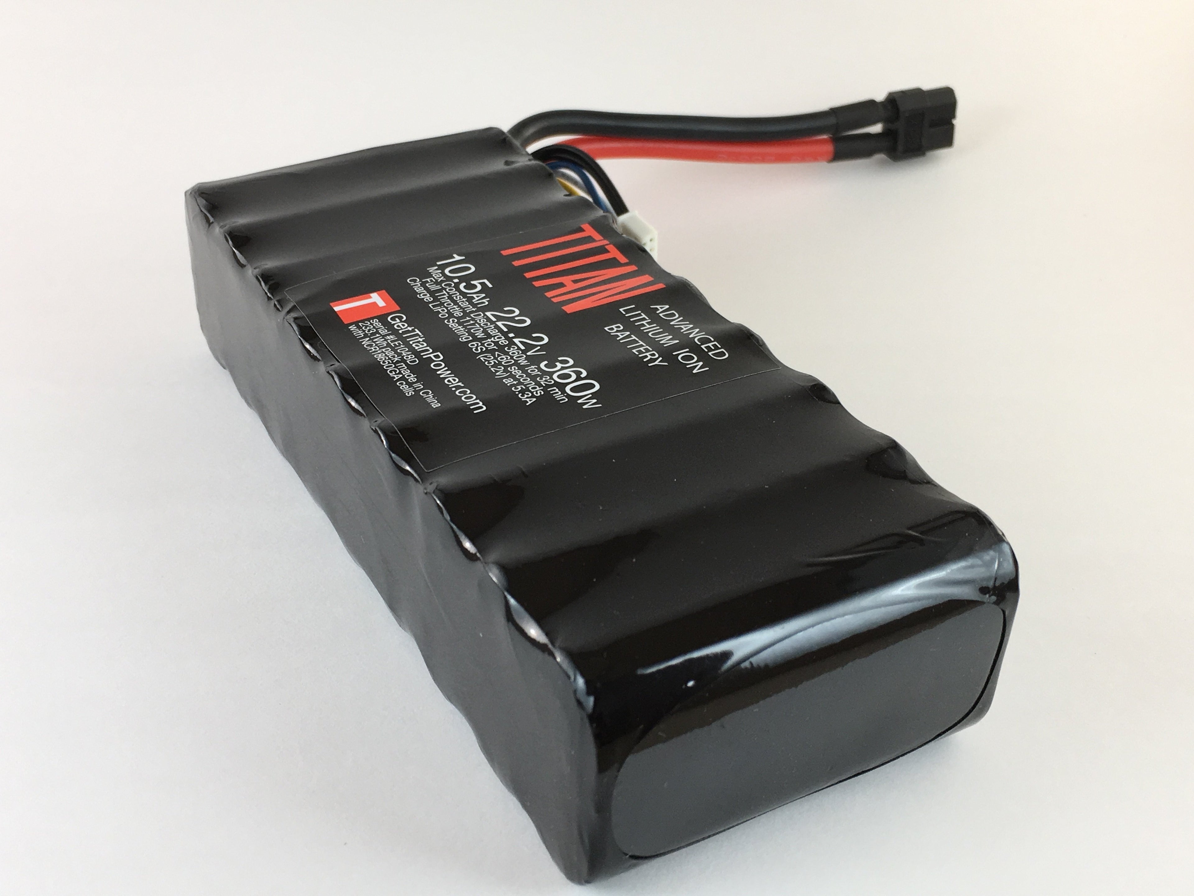 22.2v 10.5Ah 6S3P-GA Endurance