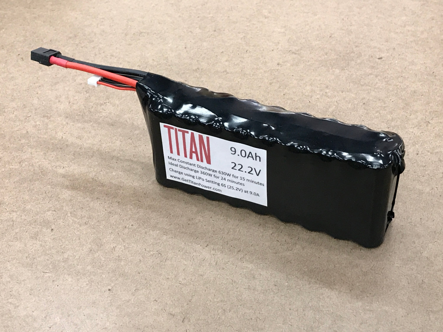 22.2v 9.0Ah  6S3P-VTC6