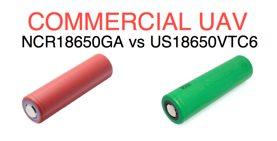 Selecting Cells for UAVs - Sony VTC6 vs Sanyo NCRGA