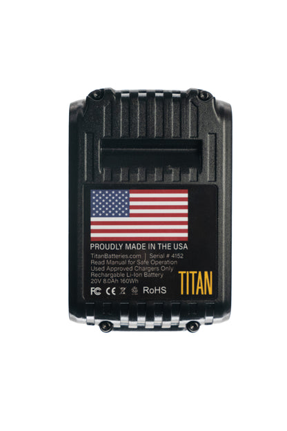 Titan 8Ah 20V for Dewalt