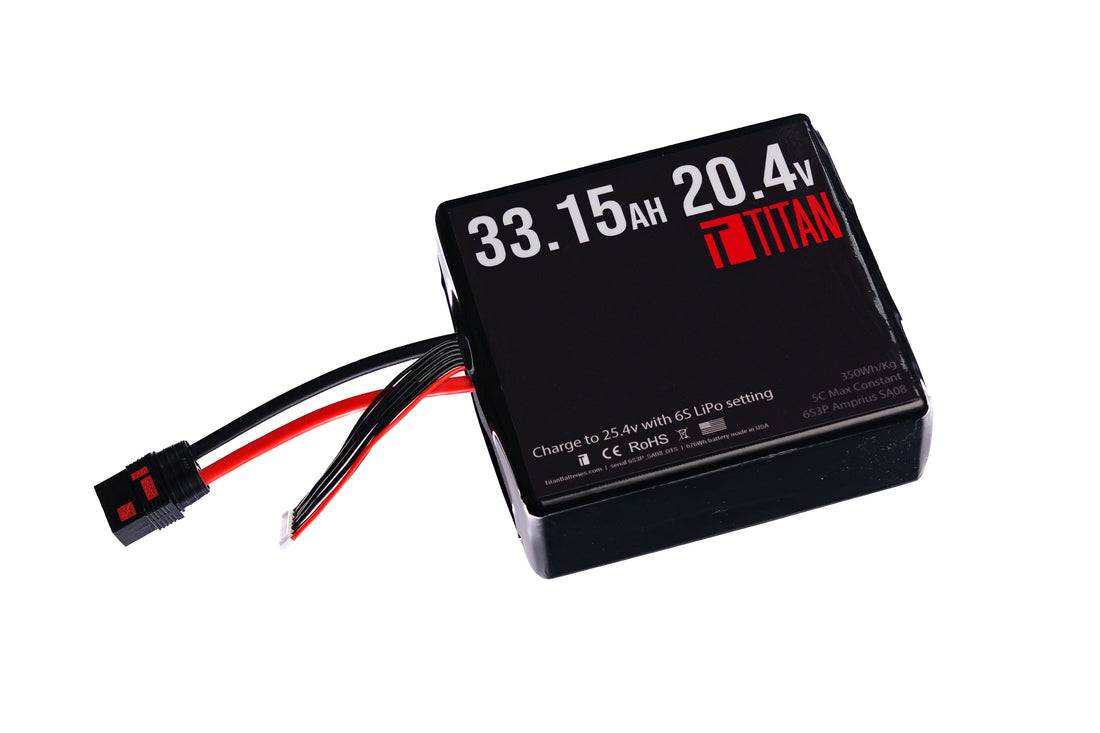 6S 20.4v 33.2Ah Battery using SA08 cell