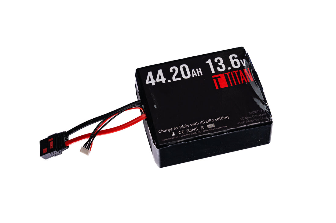 4S 13.6v 44.2Ah Battery using SA08 cell