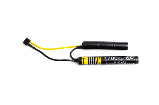 Titan NiMh 1700mAh 8.4v Nunchuck T-Plug (Deans)