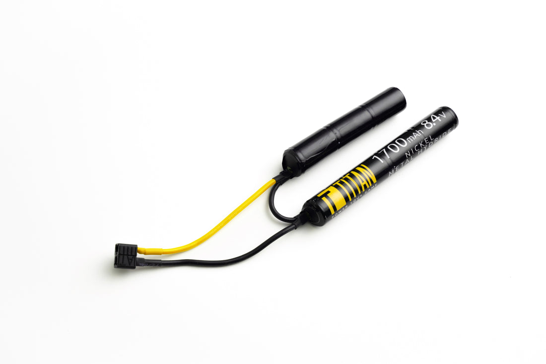 Titan NiMh 1700mAh 8.4v Nunchuck T-Plug (Deans) - Dealer - 3361