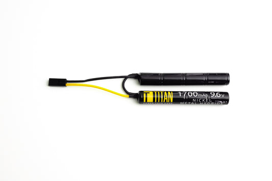 Titan NiMh 1700mAh 9.6v Nunchuck Tamiya - Dealer