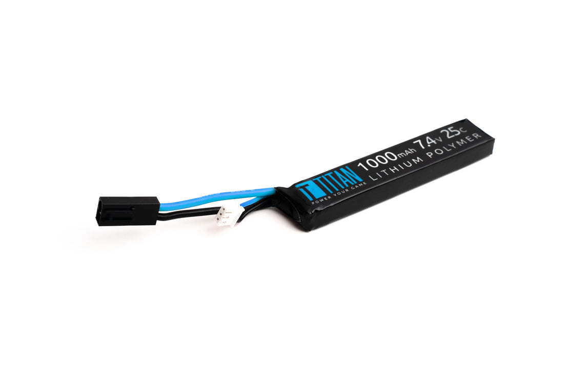 Titan LiPo 1000mAh 7.4v 25C Stick Tamiya - Dealer - 2043