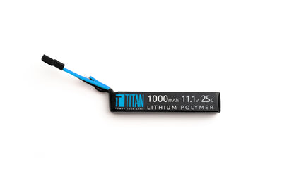 Titan LiPo 1000mAh 11.1v 25C Stick Tamiya