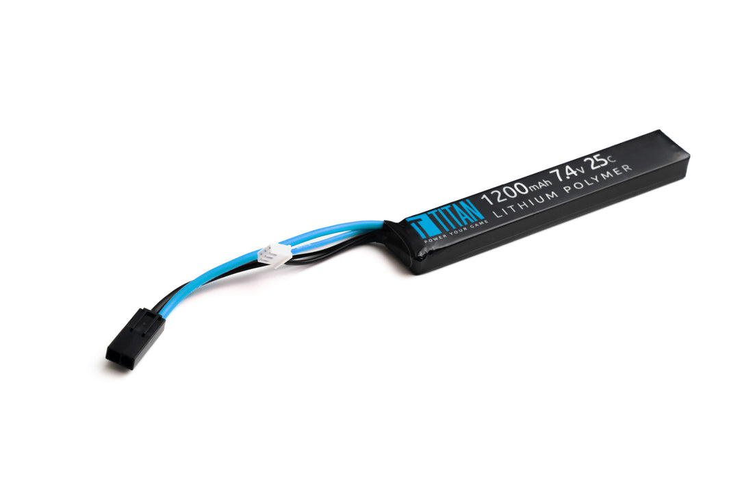 Titan LiPo 1200mAh 7.4v 25C Stick Tamiya