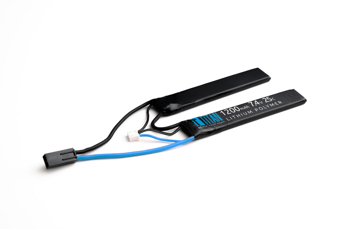 Titan LiPo 1200mAh 7.4v 25C Nunchuck Tamiya - Dealer - 2154