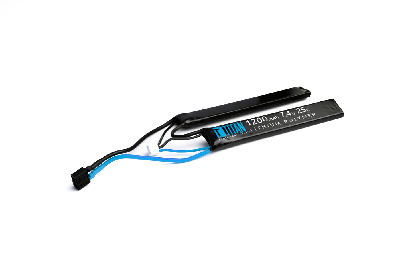 Titan LiPo 1200mAh 7.4v 25C Nunchuck T-Plug (Deans)