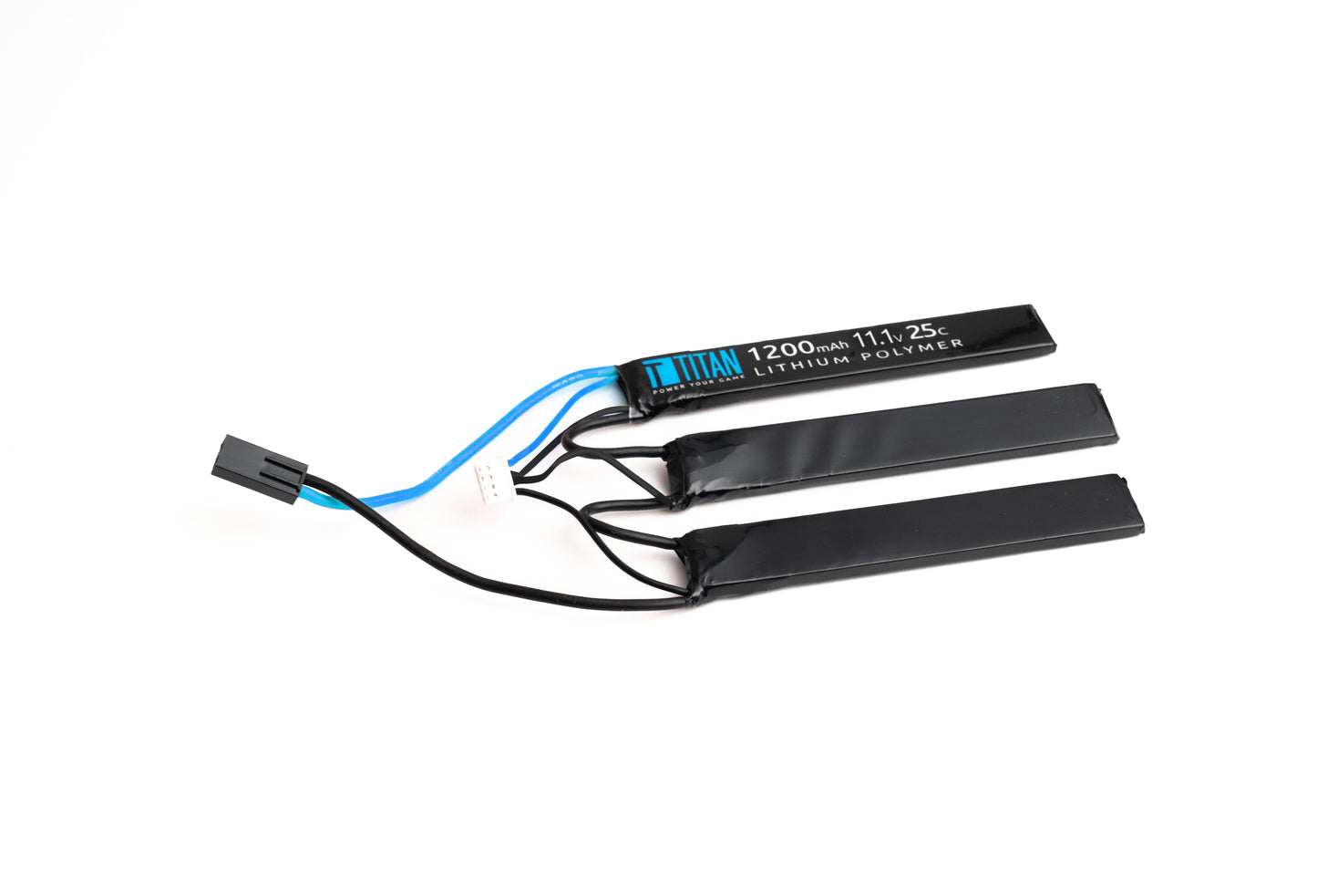 Titan LiPo 1200mAh 11.1v 25C Triple Tamiya