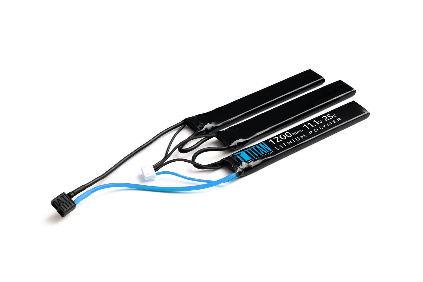 Titan LiPo 1200mAh 11.1v 25C Triple T-Plug (Deans)