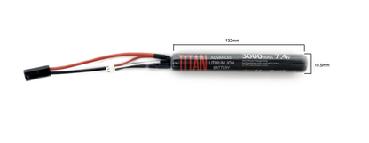 Titan 3000mAh 7.4v Stick Tamiya