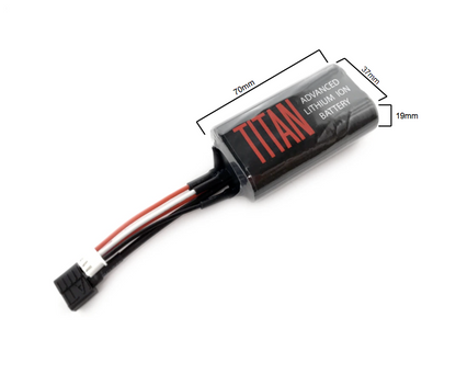 Titan 3000mAh 7.4v Brick T-Plug (Deans)