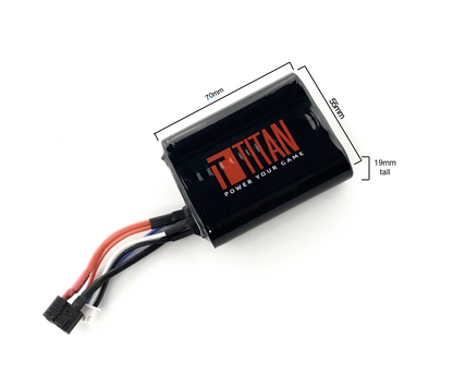 Titan 3000mAh 11.1v Brick T-Plug (Deans)