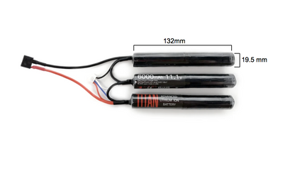 Titan 6000mAh 11.1v Crane T-Plug (Deans)