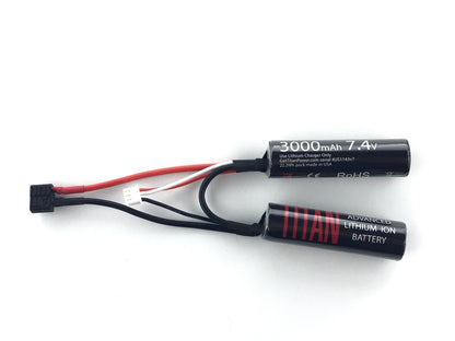 Titan 3000mAh 7.4v Nunchuck T-Plug (Deans) - Dealer