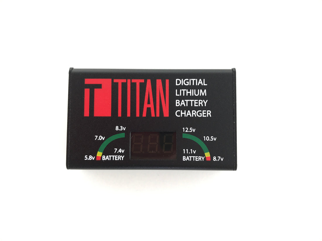 Titan Lithium Charger - US Plug - Dealer - 1092