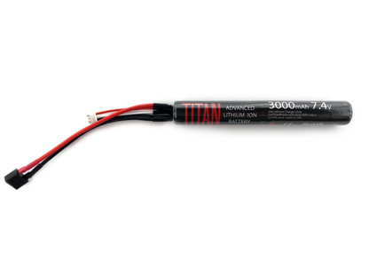 Titan 3000mAh 7.4v Stick T-Plug (Deans) - Dealer